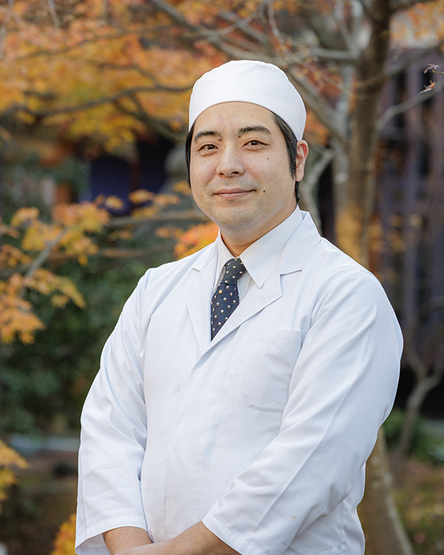 会席 大清水・副料理長 坂本剣斗