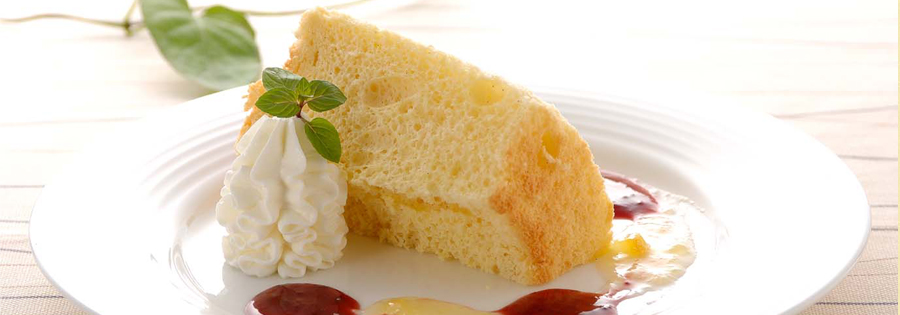 ふわふわシフォンケーキ