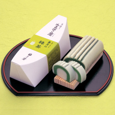 かまぼこ暦　皐月の緑茶