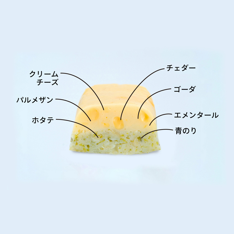 フィッシュプロテインバー 5種のチーズの帆立グラタン風 - 鈴廣