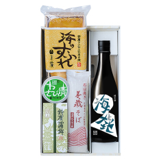 蕎麦前板わさセット