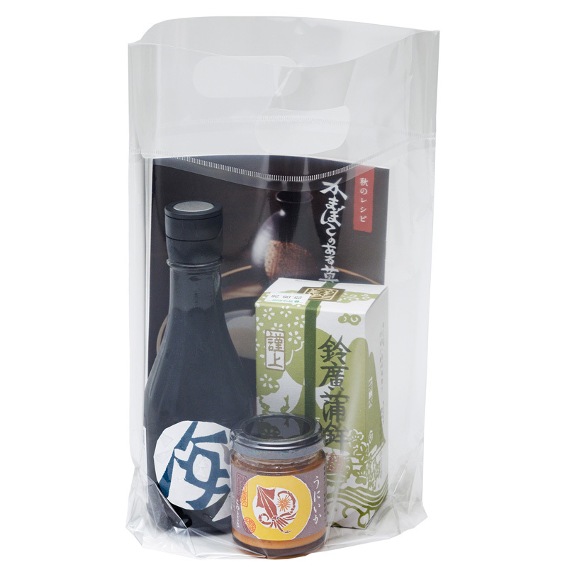 日本酒と板わさセット