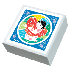 こ・こ・ろ　青　金鯉