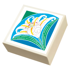 こ・こ・ろ　白　ヤマユリ