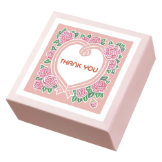 こ・こ・ろ　赤　thank you