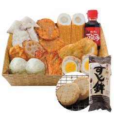 【Web限定ｷｬﾝﾍﾟｰﾝ】職人づくりおでん鍋（ろ）すじ鉾セット