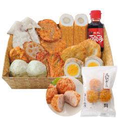 【Web限定ｷｬﾝﾍﾟｰﾝ】職人づくりおでん鍋（ろ）えびボールセット