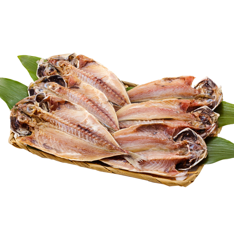 籠入あじ干物